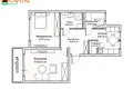 Appartement 2 chambres 64 m² Kaunas, Lituanie