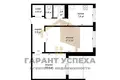 2 room apartment 52 m² Brest, Belarus