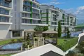 Residential quarter Excellent apartment on new construction in Kargicak, Alanya