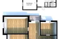 Квартира 2 комнаты 59 м² Клайпеда, Литва
