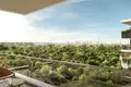 Residential complex New Ghaf Woods residence, surrounded by the forest, with swimming pools in the eco-friendly area of Al Barari, Dubai, UAE