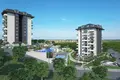 Квартира 2 комнаты 53 м² Demirtas, Турция