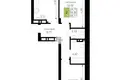 Apartamento 2 habitaciones 59 m² Guryevsky District, Rusia