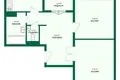 2 room apartment 64 m² Minsk, Belarus