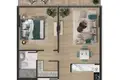 Квартира 1 комната 84 м², Все страны