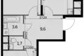 Квартира 2 комнаты 57 м² Развилка, Россия