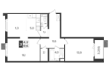 Apartamento 3 habitaciones 67 m² Leninsky District, Rusia
