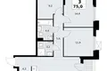 Квартира 3 комнаты 75 м² район Троицк, Россия