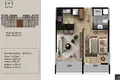 Wohnung 2 zimmer 65 m² Mezitli, Türkei
