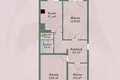 3 room apartment 60 m² Dzyarzhynsk, Belarus