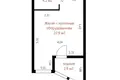 Wohnung 1 zimmer 29 m² Minsk, Belarus
