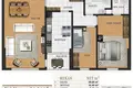 Apartamento 2 habitaciones 72 m² Kartal, Turquía
