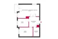 Appartement 3 chambres 61 m² Poznan, Pologne