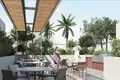 Kompleks mieszkalny New residence Golf Vista Heights with a swimming pool and lounge areas, Dubai Sports City, Dubai, UAE