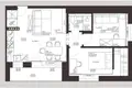 Mieszkanie 3 pokoi 46 m² w Warszawa, Polska