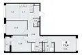 4 room apartment 78 m² Postnikovo, Russia