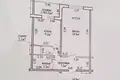 1 room apartment 42 m² Pryluki, Belarus