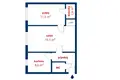 Квартира 2 комнаты 48 м² Варшава, Польша