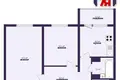 Wohnung 2 zimmer 50 m² Starobin, Belarus