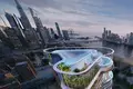 Wohnkomplex New high-rise residence Damac Casa with swimming pools and gardens, Dubai Media city, Dubai, UAE