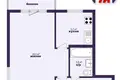 1 room apartment 33 m² Minsk, Belarus