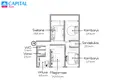 Apartamento 4 habitaciones 78 m² Vilna, Lituania