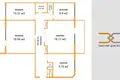 4 room apartment 88 m² Asipovichy, Belarus