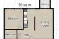 Apartamento 2 habitaciones 50 m² en Varsovia, Polonia