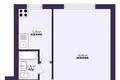 Appartement 1 chambre 31 m² Salihorsk, Bélarus