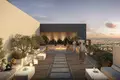 Kompleks mieszkalny New A99 Residence with a swimming pool and a lounge area, Dubai Land, Dubai, UAE