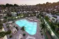 Complejo residencial New complex of villas with a beach and swimming pools near the Pink Lake, Bodrum, Turkey