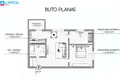 Mieszkanie 3 pokoi 58 m² Wilno, Litwa