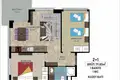 Apartamento 2 habitaciones 65 m² Mahmutlar, Turquía