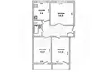 3 room apartment 63 m² Brest, Belarus