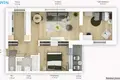 3 room apartment 63 m² Vilnius, Lithuania