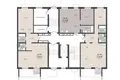 Wohnung 3 zimmer 75 m² Kalodziscanski sielski Saviet, Belarus