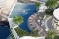 Residential complex New Jaddaf Waterfront Lumiere Heights Residence with a pool, gardens and a panoramic view close to a metro station, Al Jadaf Waterfront, Dubai