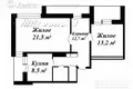 2 room apartment 66 m² Brest, Belarus