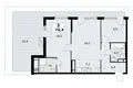 3 room apartment 76 m² poselenie Sosenskoe, Russia