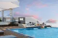 Complejo residencial New Tivano Residence with swimming pools and lounge areas near the beach, Dubai Islands, Dubai, UAE