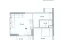 Appartement 2 chambres 53 m² Batoumi, Géorgie