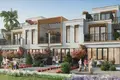 Complejo residencial New residence Mykonos with a beach and lounge areas, Damac Lagoons, Dubai, UAE