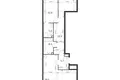 3 room apartment 89 m² North-Eastern Administrative Okrug, Russia