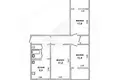 3 room apartment 78 m² Muchaviecki sielski Saviet, Belarus