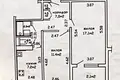 Mieszkanie 2 pokoi 49 m² Mińsk, Białoruś