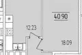 Mieszkanie 1 pokój 41 m² Odessa, Ukraina