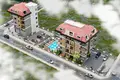 1 bedroom apartment 58 m² Kestel, Turkey