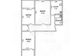 Apartamento 3 habitaciones 63 m² Muchaviecki sielski Saviet, Belarús