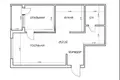 1 bedroom apartment 54 m² Batumi, Georgia