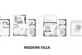 Villa de tres dormitorios 96 m², Todos los paises